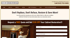 Desktop Screenshot of cabinetrestorations.com